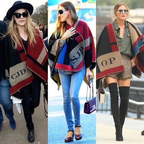 burberry poncho with sleeves|how to wear Burberry poncho.